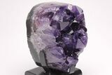 Dark Purple Amethyst Cluster - Large Points #206913-1